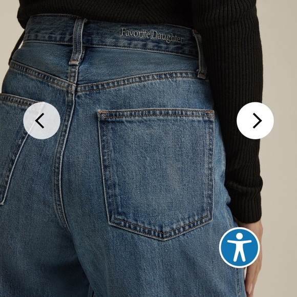 NWT Favorite Daughter The Masha Super High Rise Wide Leg
Long Beach DENIM JEANS - Picture 4 of 6